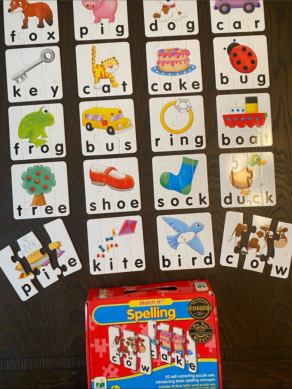 Match It! Spelling Puzzle Game